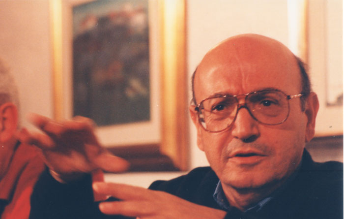 Ο Θόδωρος Αγγελόπουλος, Μπάρι, 1996.