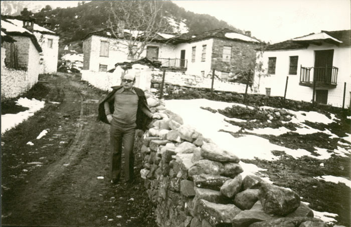 Theo&nbsp;Angelopoulos&nbsp;in&nbsp;Dotsikó&nbsp;bei&nbsp;Grevena,&nbsp;1978.