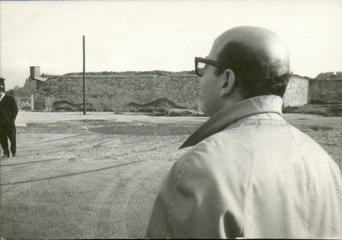 Theo&nbsp;Angelopoulos&nbsp;en&nbsp;Rio&nbsp;durante&nbsp;las&nbsp;localizaciones&nbsp;para&nbsp;la&nbsp;película&nbsp;&laquo;Reconstrución&raquo;,&nbsp;1969