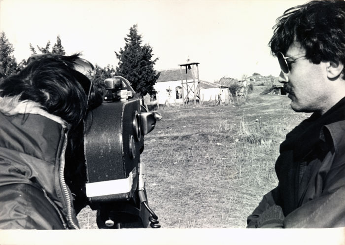 &nbsp;&nbsp;Ο&nbsp;Γιώργος&nbsp;Αρβανίτης&nbsp;με&nbsp;τον&nbsp;...&nbsp;κατά&nbsp;τη&nbsp;διάρκεια&nbsp;των&nbsp;γυρισμάτων&nbsp;της&nbsp;ταινίας&nbsp;«Μέρες&nbsp;του&nbsp;’36»&nbsp;(;),&nbsp;Ελληνικός&nbsp;Οργανισμός&nbsp;Φωτορεπορτάζ,&nbsp;1972