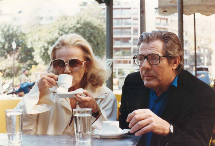 Marcello&nbsp;Mastroianni&nbsp;et&nbsp;Jeanne&nbsp;Moreau&nbsp;dans&nbsp;le&nbsp;film&nbsp;"Les&nbsp;Pas&nbsp;suspendu&nbsp;de&nbsp;la&nbsp;cigogne"&nbsp;