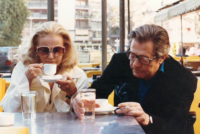 Marcello&nbsp;Mastroianni&nbsp;et&nbsp;Jeanne&nbsp;Moreau&nbsp;dans&nbsp;le&nbsp;film&nbsp;"Les&nbsp;Pas&nbsp;suspendu&nbsp;de&nbsp;la&nbsp;cigogne"&nbsp;