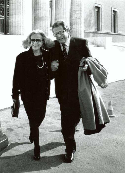 Marcello&nbsp;Mastroianni&nbsp;et&nbsp;Jeanne&nbsp;Moreau&nbsp;dans&nbsp;le&nbsp;film&nbsp;"Les&nbsp;Pas&nbsp;suspendu&nbsp;de&nbsp;la&nbsp;cigogne"&nbsp;