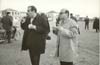 Theo Angelopoulos mit einem Freund in Rio auf der Suche nach Drehplätzen für den Film «Die Rekonstruktion», 1969.