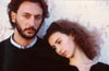 Gregory Karr e Dora Chrisikou nel film "Il passo sospeso della cicogna", Nikos Panayotopoulos, (Fotox8)